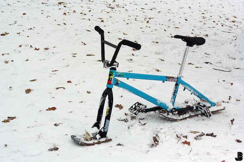 snow bike diy