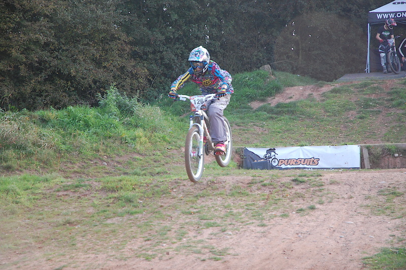 Me racing at the 4x winter series