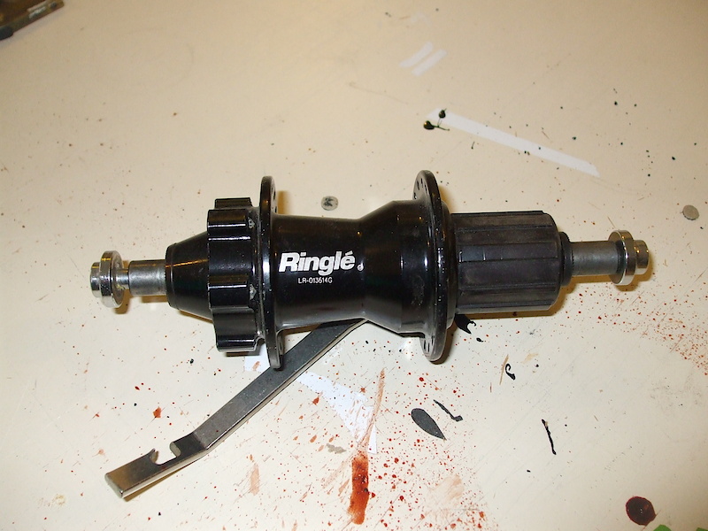 Ringle 12x135 thru axle black 36 hole For Sale