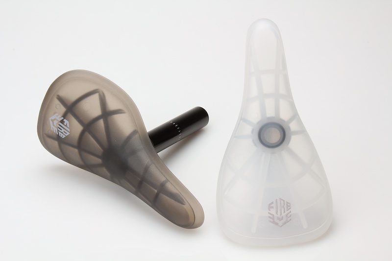 Saddle FIREEYE SHIELD For DJ // BMX PIVOTAL White