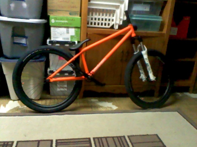 Lowered forks to 70mm, 

need new seat,  cranks, and bars soon

(i will get a better pic soon)