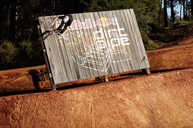 Lachie Euro off the wall ride at the infamous Red Bull Dirt Pipe 

Photo by Dan Peters - http://www.danpeters.com.au/