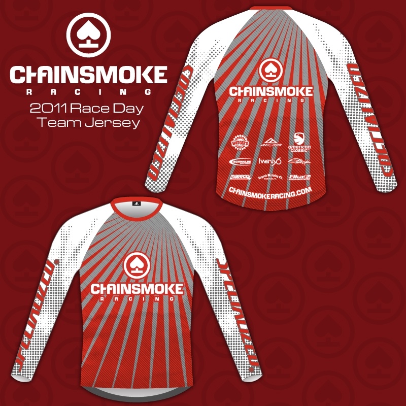 2011 Race jersey. Thanks to all of our sponsors for the 2011 season!
