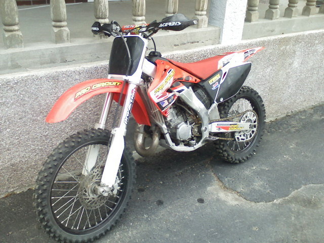 My dirt bike