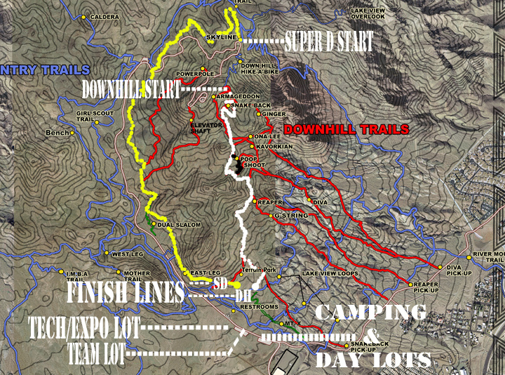 Final Race Course(s) Map