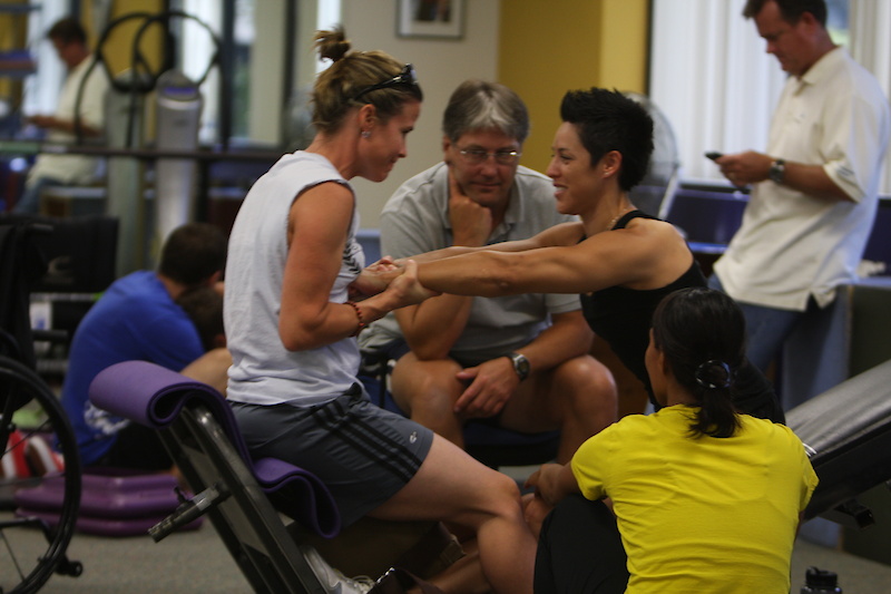 Physical Therapy to help find the inner athlete again. Goal, the Ironman in Kona, Hawaii.