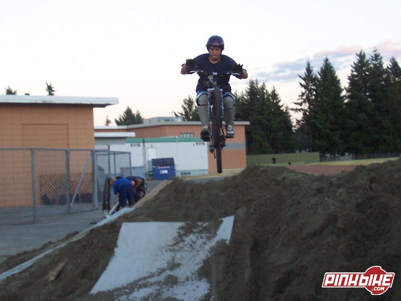 Just taking hands of on a no hander.Early pic though.But its a cool pic.Just learning them.