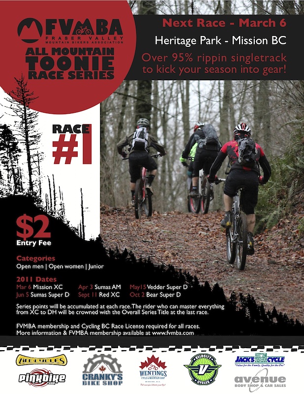 Fraser Valley (B.C.) Toonie Race Series - Pinkbike