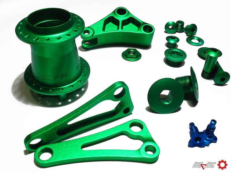 New parts for Sunn Radical custom green - thanks to www.weeze.pl
