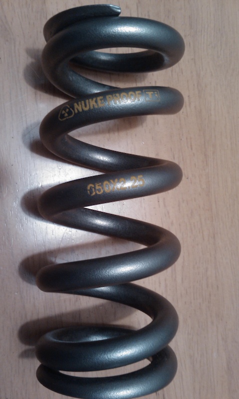 Nuke Proof Ti Spring 650lb x 2.25" stroke for sale