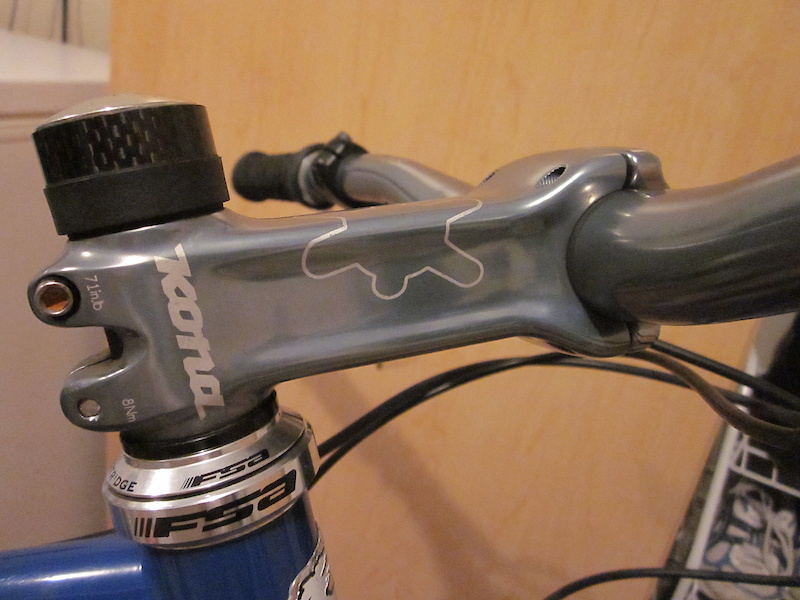 kona aluminum riser handlebar