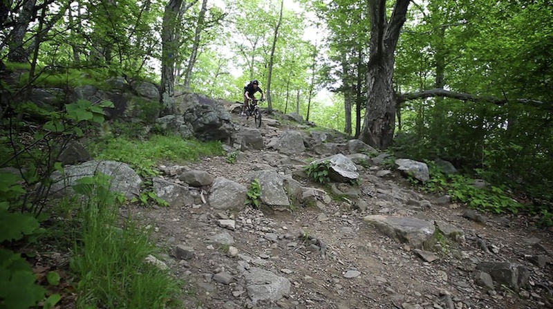 Small rocky section