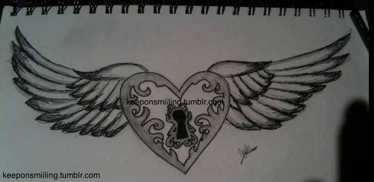 i drew this ; this is pretty much what i want tattooed on my chest