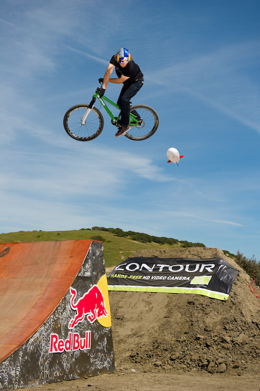 Paul Basagoitia at the 2011 Sea Otter Jump Jam and Best Whip contest