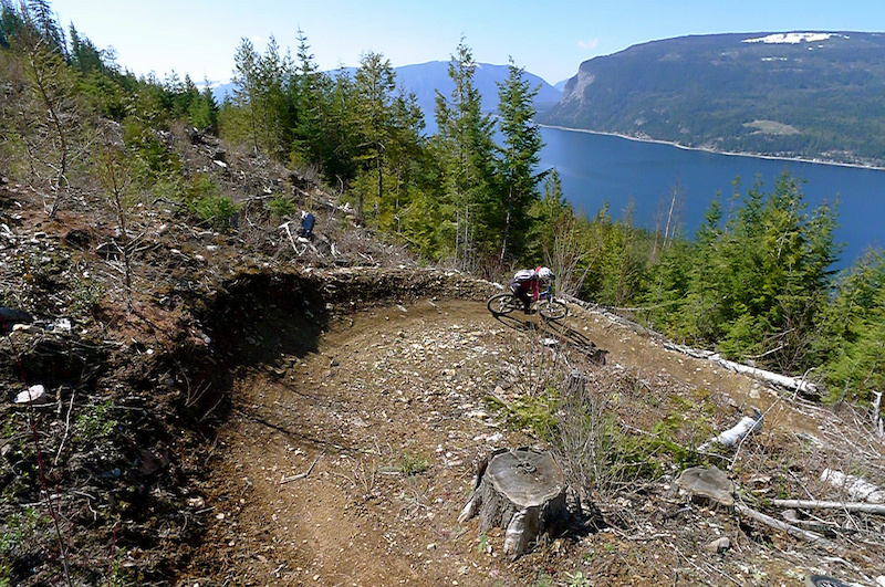 AFrame Mountain Biking Trail Salmon Arm, BC