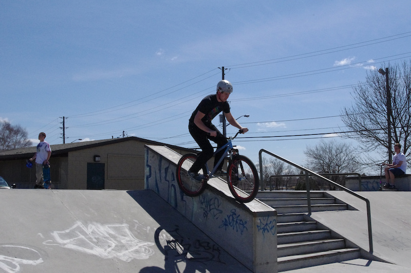 Nick Callaghan at Sudbury Skate Park in Sudbury, Ontario, Canada