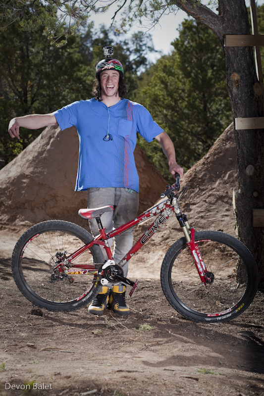 Eric Lawrenuk came out for his second year in a row at the Ranchstyle Mountain Bike Festival