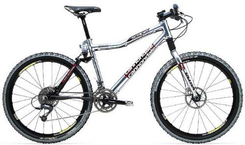 This was my Transrockies 2003 race whip. Sadly, it didn't see any action that year as the chainstays de-lam'd in training. It was memorable for the range-y wheelbase and the phenomenal rigidity of the Headshok front end. For a short travel rig, it was a great bike.