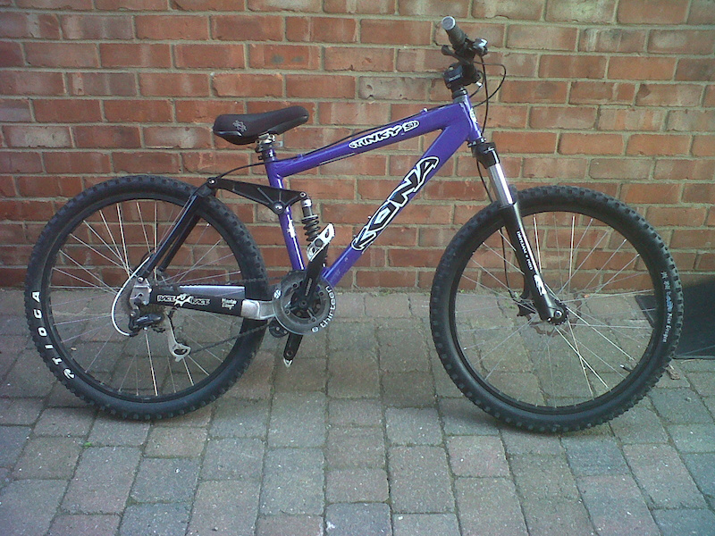 車体 Kona StinkySix rare) kona stinky six frame only (purple) For Sale