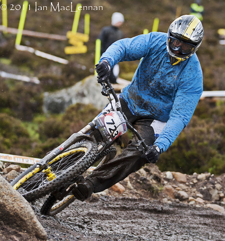 CRC/Nukeproof Nige Page, current Masters leader