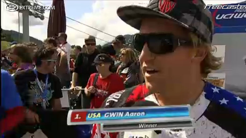 Aaron Gwin for the win!