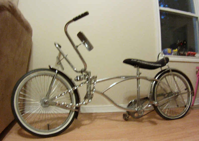 Custom Plush Lovely Lowrider Bike For Sale