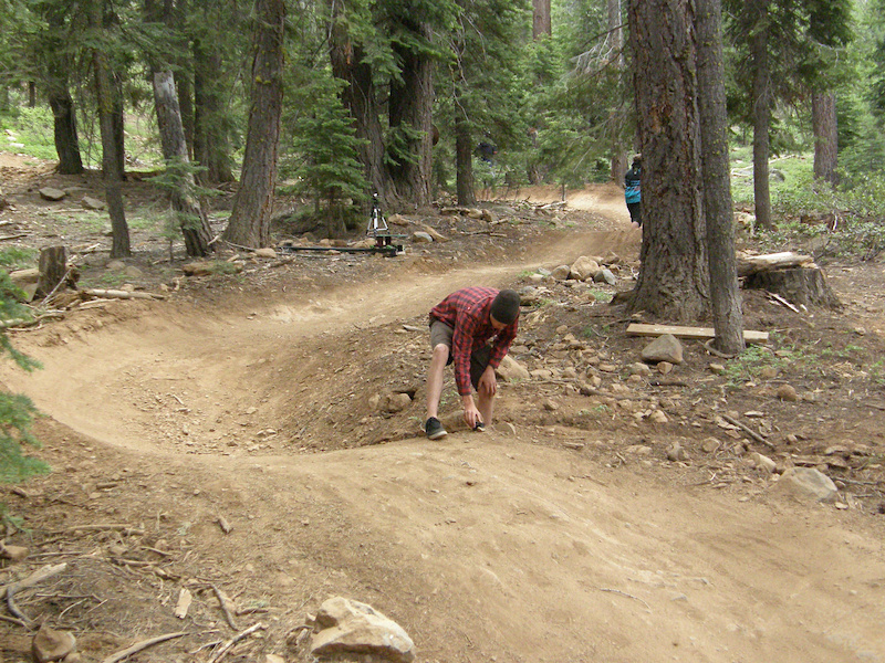 Mineshaft Mountain Biking Trail Truckee, California