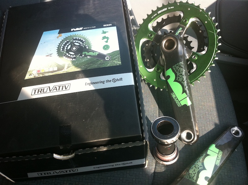 Truvativ cheap noir crankset