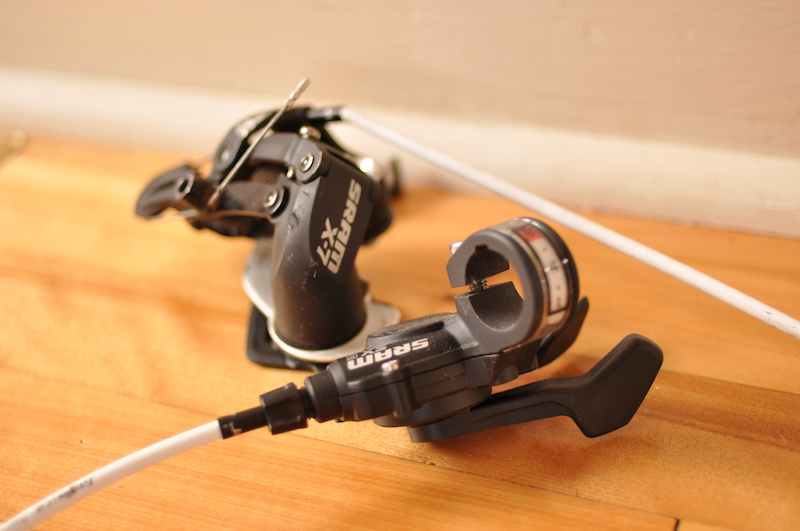 SRAM SX5 8 speed shifter and X-7 rear derailleur for sale.