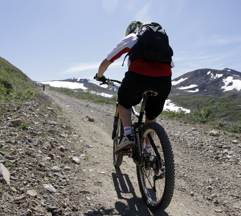 Mountain Hero - Jewel of the Carcross - for an article on Pinkbike