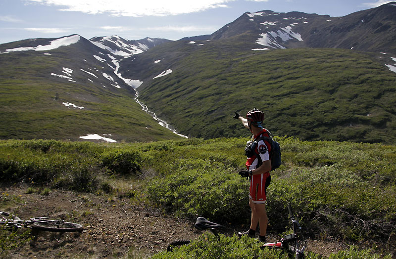 Mountain Hero - Jewel of the Carcross - for an article on Pinkbike