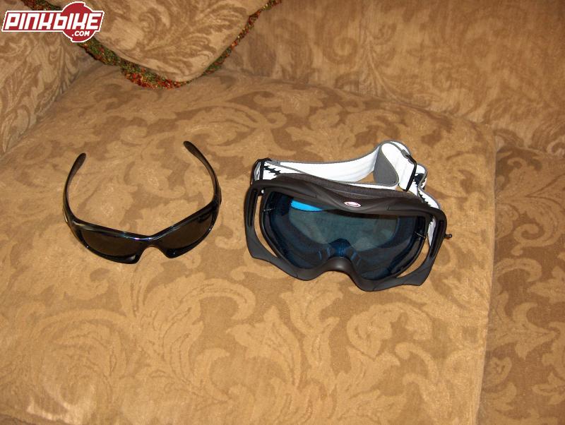 My new Oakley Crowbars and my Oakley monster dogs