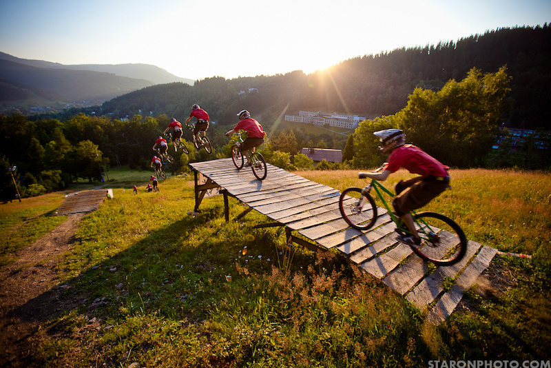 Hardtail best sale bike park