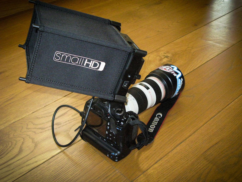 my camera setup, ready for the weekend.