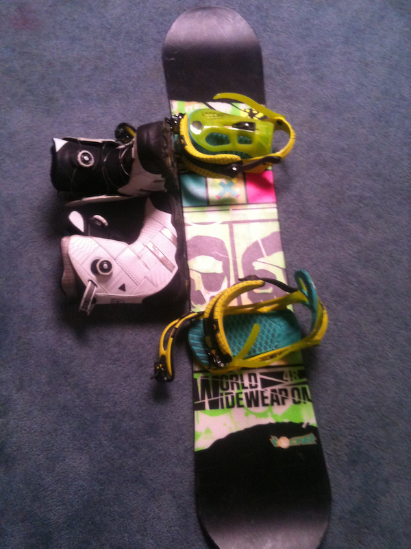 K2 WWW with K2 Hurrithane bindings and K2 Maysis boots.
