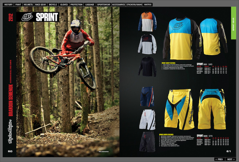 Troy Lee Designs 2012 Glance - Pinkbike