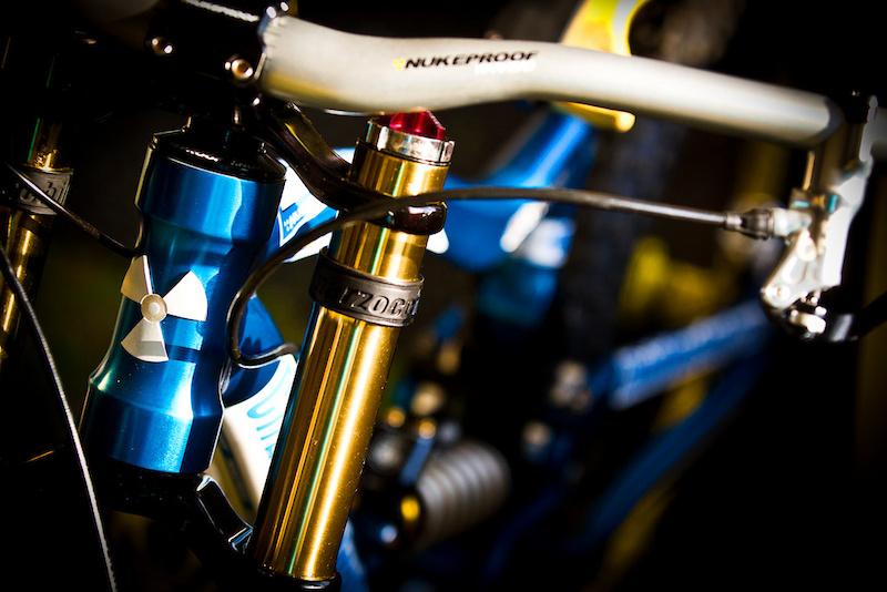 Team CRC Nukeproof racing the Val Di Sole World Cup 2011