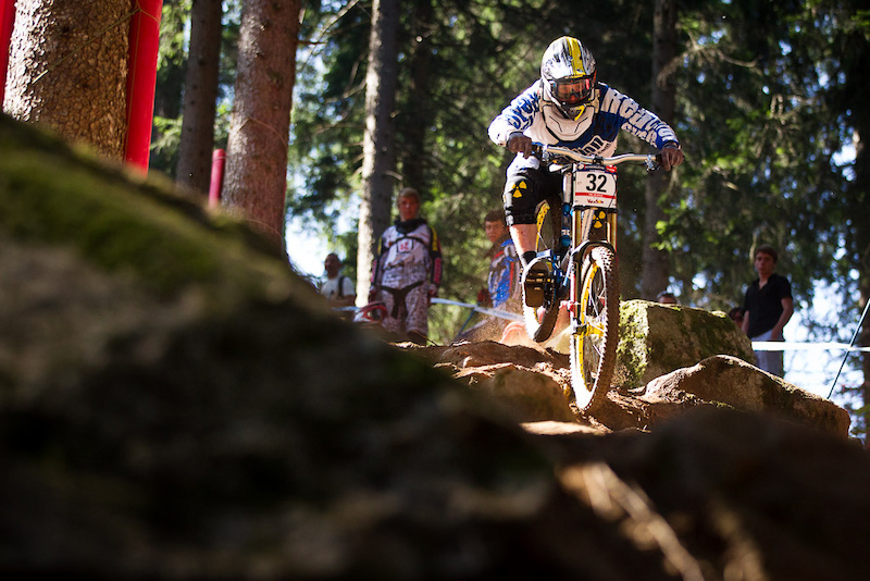 Team CRC Nukeproof racing the Val Di Sole World Cup 2011