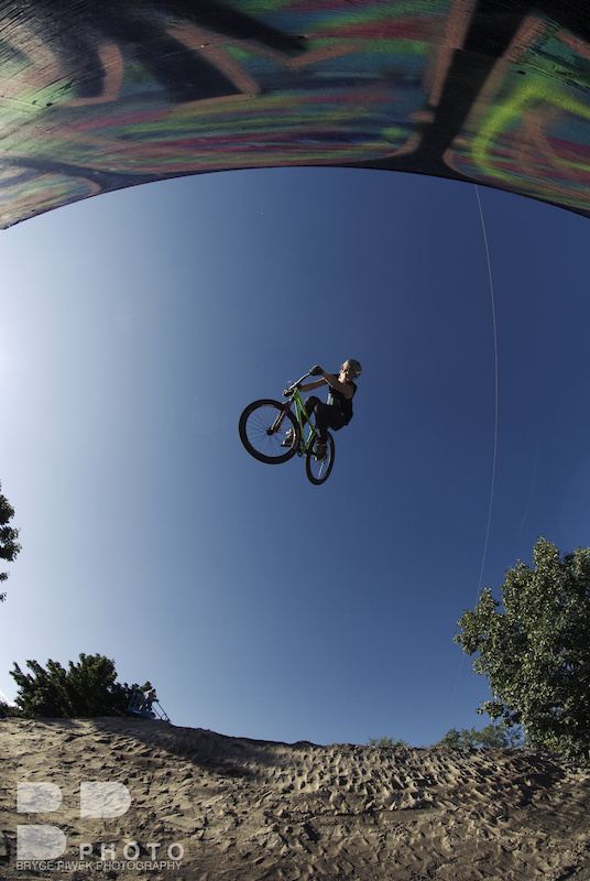 Luke Flying High with a 360