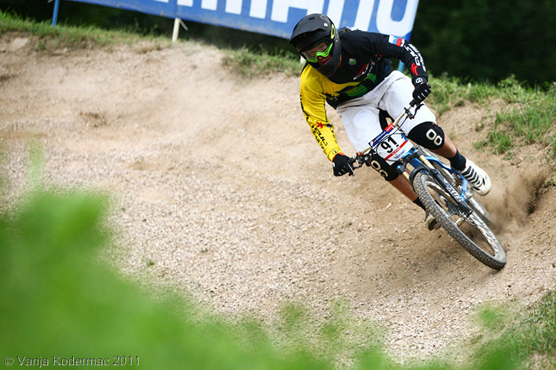 ...during 2011 UCI World Cup in Val di Sole, Italy