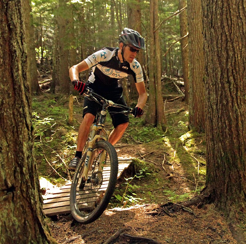 For an article on Pinkbike about AM XC Revelstoke trails and choices