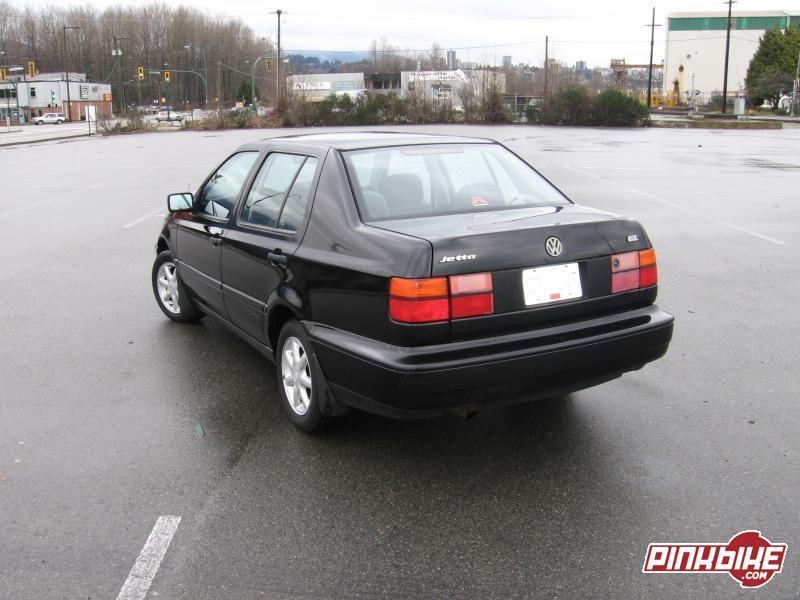 Attention all bikers: Jetta's have huge trunks!  Additionally many roof racks fit easily on this model.  I stiffened up the rear suspension as most Jetta's sag pretty bad when fully loaded with passengers/gear.  But not this one!  The stiffening on the rear end made a big difference.  