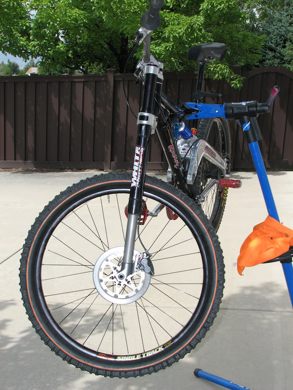 Vintage 1996 Foes Weasel Mountain Bike Frame, Push, Chris