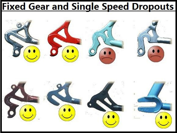 Fixed gear best sale vertical dropouts