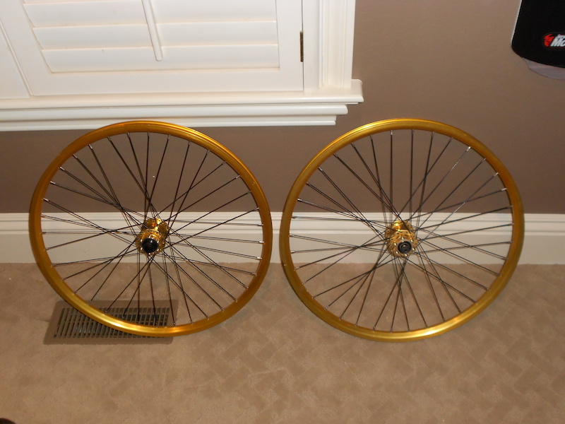 Gold Azonic Outlaw Wheels For Sale