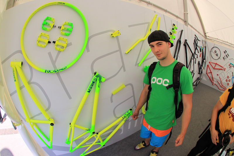 Ludwig Jaeger visited our NS Bikes Trailtoys.de boot at Eurobike 2011 to check our new products and give away some autographs.