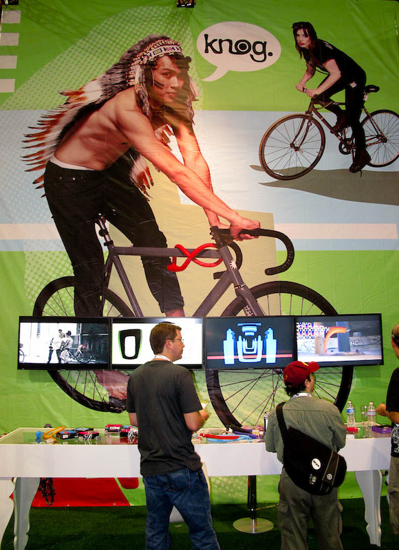 Interbike 2011 picture - knog booth