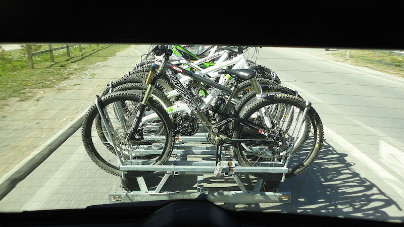 MTB Galaxie shuttle at Non in MontgenÃ¨vre, France - photo by MTBGalaxie - Pinkbike