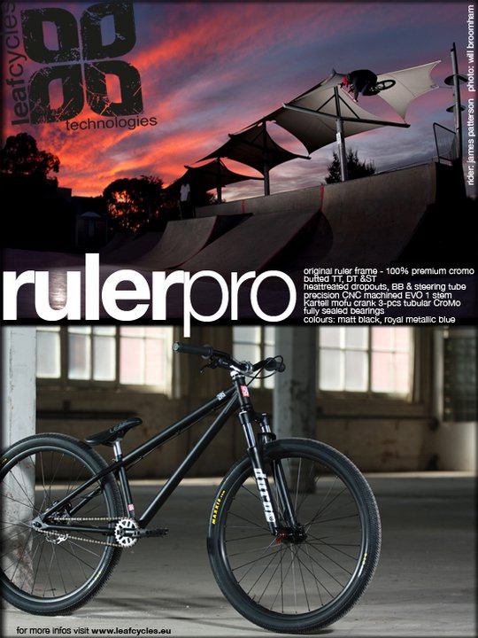Leaf Cycles' add for the Ruler Pro.