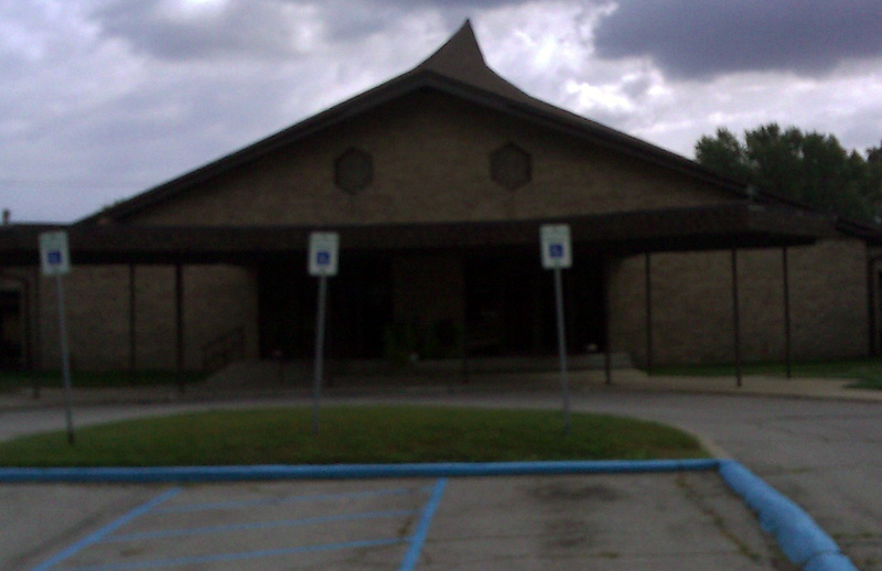 Interesting church that looks like a KKK hood.